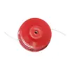 Cortacésped rojo cortacésped de plástico ordinario cadena de cuerda de nylon cortacésped de aluminio