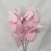 Hojas de Castaño de Indias Artificiales para Decoración de Pasillo de Boda, Arreglos de Hojas, Decoración de Salón de Bodas Estilo Bosque, Montaje de Boda, Flores de Seda, Flores Artificiales