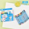Crayón cilíndrico de 8 colores, 12 colores, 24 colores, juego de pintura para estudiantes de primaria, premios para jardín de infantes, regalo, bolígrafo multicolor de dibujos animados, venta al por mayor