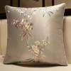 Nova Almofada Estilo Chinês Capa de Almofada Estilo Chinês para Sofá Sala de Estar Proteção da Cintura Almofada de Costas Almofada Grande para Cintura de Escritório