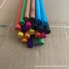 Materiales de Manualidades DIY Coloridos Palitos de Madera Tiras de Madera Cuadradas Varillas Redondas Pequeñas Madera Maciza Madera de Abedul Palitos de Paleta Palitos de Madera Pequeños Varillas de Madera Redondas
