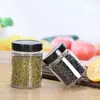 Frasco de Vidrio Transparente con Tapa Alta, Frasco para Pepinillos, Frasco Sellado para Conservas, Frasco para Empaque de Miel Casero, Frasco de Vidrio para Salsa de Carne con Chile