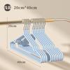 Percha Nano para Ropa 40g Doméstica Antideslizante Sin Marcas Percha para Ropa para Secar y Sumergir Plástico Percha para Ropa de Adultos Tendedero