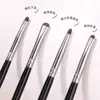 Set de Cuatro Brochas para Maquillaje de Ojos de Pelo de Animal de Cangzhou Brocha para Sombra de Ojos Pelo de Animal Pelo Real Pincel para Párpados Caídos Pincel de Detalle Transfronterizo