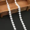 Flor de Encaje Soluble en Agua Encaje Accesorios de Ropa Textil para el Hogar Material de Joyería Bordado DIY Tocado Diadema Cadena para el Cuello Venta al por Mayor