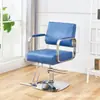 Silla Giratoria Elevable para Peluquería, Silla para Salón de Belleza, Silla para Cortar y Teñir el Cabello con Reposapiés