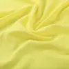 Tejido de Punto de Algodón Teñido a Medida de Fábrica, de un Solo Lado, 180g, 100% Poliéster, CVC, Tejido Plano, Tela para Camisetas con Impresión Fina y Absorción de Humedad