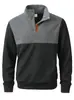 Comercio Exterior Transfronterizo Amazon Estilo Nuevo Primavera y Otoño Diario Casual Deportivo Exterior Sudadera con Botones Bloque de Color Manga Larga Ropa para Hombre
