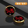 Fabricante Simple y de Moda para Coche LED Reloj Digital Cabezal Redondo Aleación Táctil Luminoso Creativo Reloj Digital Al Por Mayor