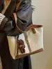 Bolso de Mujer 2026 Nuevo Bolso Tote Colorido de Moda Bolso de Mano Popular Ins Casual Gran Capacidad Bolso Cuadrado Pequeño
