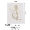 Molde de Silicone Asas de Anjo Dobrável Açúcar Confeitaria Chocolate Decorativo diy Resina Gesso Ornamento Molde para Gotejamento de Gel