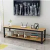 Rack de TV Moderno Minimalista Apartamento Pequeno Nórdico Imitação de Mármore Luxo Leve Quarto Armário de Chão Sala de Estar Quarto de Aluguel Armário Combinado