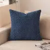 Fronha de veludo cotelê sem enchimento, capa de almofada com bolhas 3D para almofada de encosto de sofá da sala de estar em casa