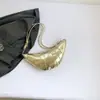 Bolso tipo dumpling muy elegante para mujer, moderno bolso tipo croissant de media luna, nuevo y moderno bolso de hombro primavera 2026