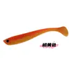 Señuelo de Cola en T Ojo de Pez Cebo Blando Cebo Artificial 6cm 8cm 10cm Dos Tonos Material de PVC Cebo para Peces Comercio Electrónico Transfronterizo Venta al por Mayor