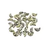 Mini Gema de Luna Artesanía Cristal Natural 20*10*6mm Joyería Accesorios DIY Adornos Suministro Transfronterizo
