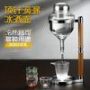 Enfriador de vino sake dedal enfriador de hielo botella de vino que gotea vaso japonés traje para vino caliente botella de vino