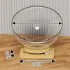 Ninho de Gato Cápsula Espacial com Cabine de Acrílico, Adequado para Todas as Estações, Ninho de Gato de Verão, Cama Brinquedo para Gatos Tudo-em-Um, Preço de Atacado de Fábrica