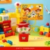 Llavero Colgante Auténtico de Botón de Sonido y Luz Toy Story 5 de Disney Muñeca Linda Regalo Pequeño Venta al por Mayor