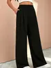 Suministro exclusivo transfronterizo: Pantalones anchos plisados de cintura alta nuevos para mujer 2026, con un diseño fluido y casual, disponibles para dropshipping