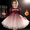 Moda de Ano Novo Vestido Capa de Novo Estilo para Meninas com Lantejoulas e Franjas, Atacado do Fabricante, Dropshipping Disponível