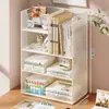 Estante de mesa, mesa multifuncional, prateleira de armazenamento em camadas, estação de trabalho de escritório, organizador de mesa para livros