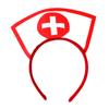 Adereços de festa de bar de halloween cosplay Pequena Enfermeira Headband Headwear Prom Performance Enfermeira Headband