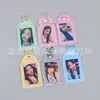 Set de tarjetas de PVC de fábrica Sanrio set de tarjetas pequeñas de tres pulgadas tarjeta de comida para estudiantes tarjeta de autobús set de protección de certificado colgante