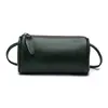 Bolsa transversal feita de couro bovino de primeira camada, nova bolsa estilosa para mães de meia-idade, pequena bolsa transversal de couro genuíno, bolsa de ombro única casual para o dia a dia