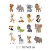 Nueva Serie Completa de Dinosaurios de Dibujos Animados para Niños Transferencia de Calor Transferencia de Calor Transfronterizo Venta Caliente Alta Elasticidad Ecológico Se Puede Cortar Transferencia de Calor