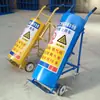 Cubierta Protectora para Cilindro de Gas, Carrito Ligero, Cubierta Protectora Móvil, Carrito de Cuatro Ruedas con Cubierta, Fabricante de Carritos para Cilindros de Acero