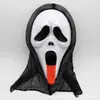 Máscara de Terror de Halloween Máscara de Scream 6 Parca Cos Disfraz Niños Accesorios de Fantasma de Halloween Cos