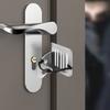 Dispositivo de Bloqueio de Porta para Meninas Morando Sozinhas Fora de Hotel Anti-lobo Anti-roubo Bloqueio de Porta Anti-colisão Dispositivo de Bloqueio de Porta Portátil para Porta de Casa Dispositivo de Bloqueio de Porta