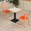 Cadeira de Jantar Minimalista Moderna Estilo Borboleta Nórdica, Cadeira de Madeira Maciça, Banco de Lazer para Casa e Restaurante, Estilo Nórdico
