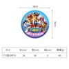 Suministros para Fiesta de Cumpleaños Infantil con Tema de Dibujos Animados del Equipo Azul Wang Wang Transfronterizo Charola de Papel Vaso de Papel Banderín Tirar Cuchillo, Tenedor y Cuchara Kit