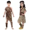 Ropa de Rendimiento Hombres y Mujeres Aborigen Africano Primitivo Indio Leopardo Salvaje Ropa Original Mayoreo