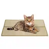 Suministro directo de fábrica en stock tabla rascadora para gatos transfronteriza almohadilla rascadora para gatos de sisal resistente a los arañazos migas juguete para gatos protección sofá