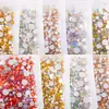 Venta al por mayor transfronteriza ss4-ss30 regla mixta comercio internacional diamante de color rhinestone 1000 uña DIY teléfono móvil fondo plano Rhinestone