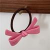 Pinza para el cabello de lazo de ácido acético con textura de corazón estilo coreano para chica, clip lateral dulce, clip para flequillo de cabello suelto, clip de pico de pato, diadema