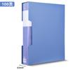 Organizador y Carpeta de Archivo para Documentos Deli Office Carpeta para Exámenes de Estudiante Página de Inserción para Examen Bolsa 60 Páginas Gran Capacidad