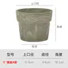 Imitación arcilla lavabo internacional verde plantación piso balcón color terracota maceta de plástico grande maceta de escritorio suministro directo de fábrica