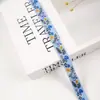 Fita Bordada Jacquard Flor de 2cm Acessórios de Cabelo Adorno de Cabeça Acessórios para Roupas de Performance Cinto para Embalagem de Caixa de Presente