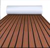 Yate Eva Imitación Teca Alfombra de Cubierta Exterior Expuesta Lancha Rápida Alfombra de Cubierta Accesorios Antideslizantes RV Alfombra Antideslizante para Tabla de Surf