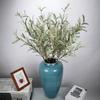 Hoja de olivo flor artificial nueva hoja de olivo de otoño accesorios para arreglo floral de boda hoja europea América del Norte Europa ramo en stock