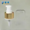 24 410 Cabezal de Bomba Dispensadora Cosmética de Aluminio Electroquímico, Cabezal de Bomba con Tapa Redonda, En Stock al por Mayor, Material de PP, Tipo de Presión
