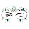 Adesivo de Tatuagem Facial Adesivo de Diamante Acrílico para Rosto Festa Adesivo de Diamante à Prova d'Água Adesivo de Tatuagem de Cristal de Diamante Adesivo de Gema