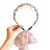 Diadema Coreana de Uso Diario con Corona Alta para Mujer, Accesorio de Cabello de Verano con Dientes, Pasador, Diadema con Flequillo Ondulado
