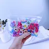 Gomas para el pelo de niños, diademas de toalla para niñas que no dañan el pelo, cordones pequeños para el pelo de bebés, accesorios para el pelo de alta elasticidad