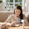 Ventilador pequeno portátil com forte potência de vento, pequeno ventilador elétrico para mesas de estudantes, ventilador portátil infantil para atividades ao ar livre, recarregável por USB