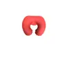 Almohada inflable de TPU almohada de viaje en forma de U almohada inflable de protección ambiental para el cuidado de la salud almohada inflable para exteriores almohada para el cuello almohada de viaje plegable
